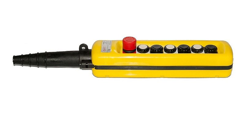 Botoeira Pendente LK-XAC-A6713 6 Botões + Emergência | Elétrica