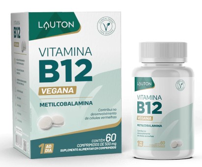 Vitamina B12 (Metilcobalamina) 9,94mcg - 60 Comprimidos | Lauton ...