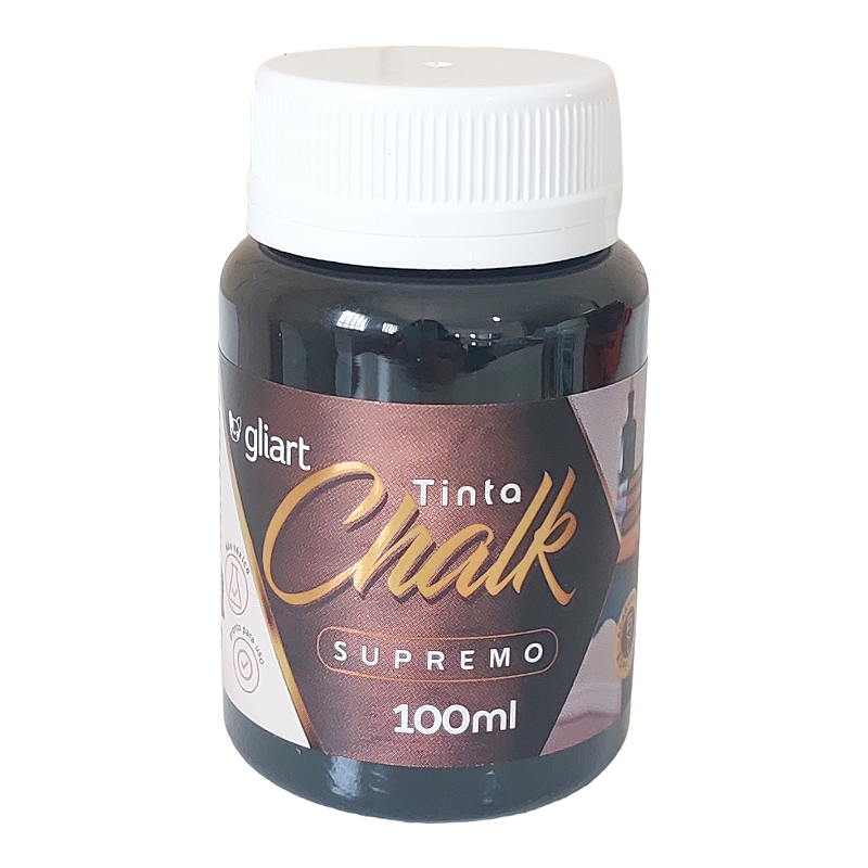 Tinta Chalk Supremo 100ml - Preto