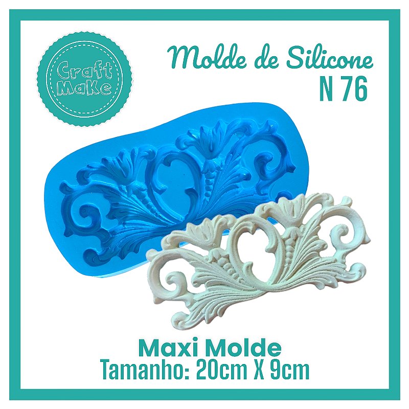 Molde de Silicone 76 - Maxi Grécia