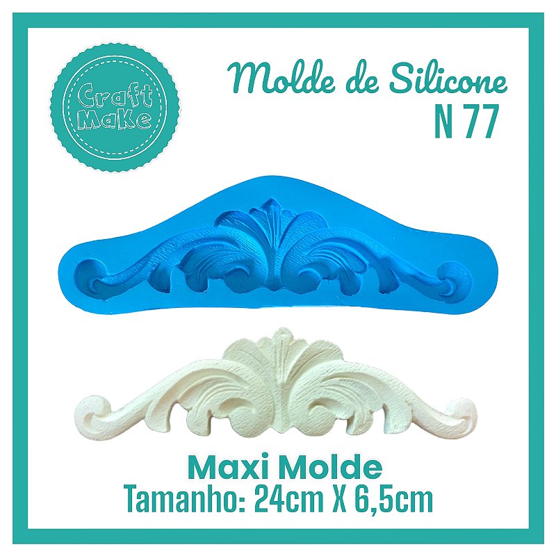 Molde de Silicone 77 - Maxi Roma
