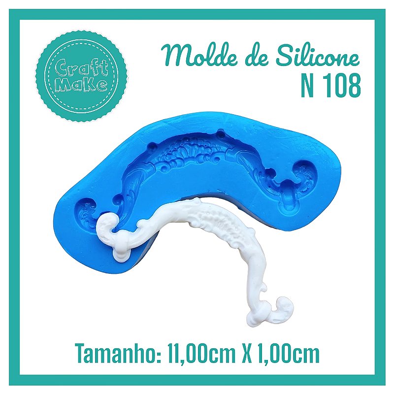 Molde de Silicone 108 - Alça Athenas