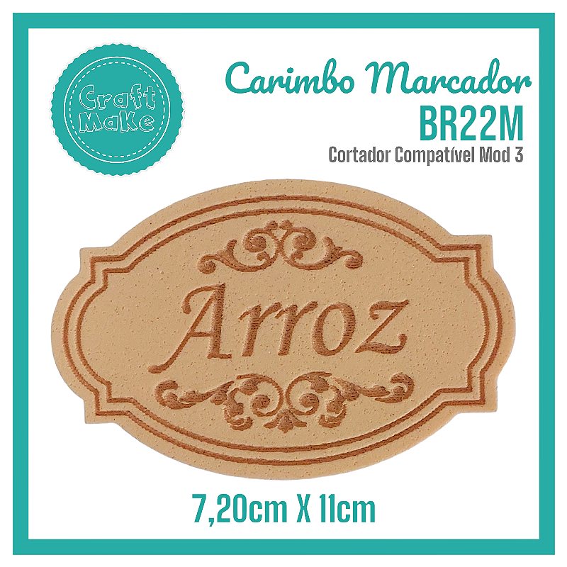 Carimbo Marcador BR22M - Arroz