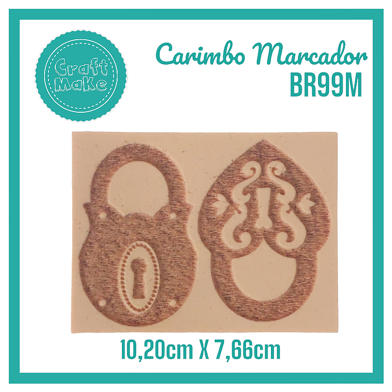 Carimbo Marcador BR99M - Cadeado