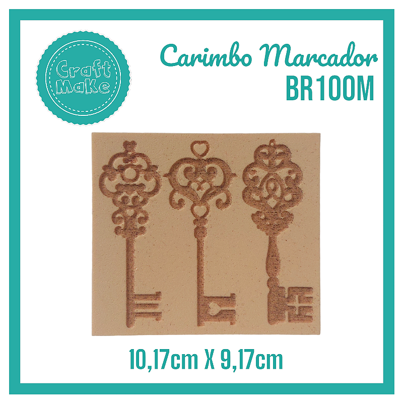 Carimbo Marcador BR100M - Chaves