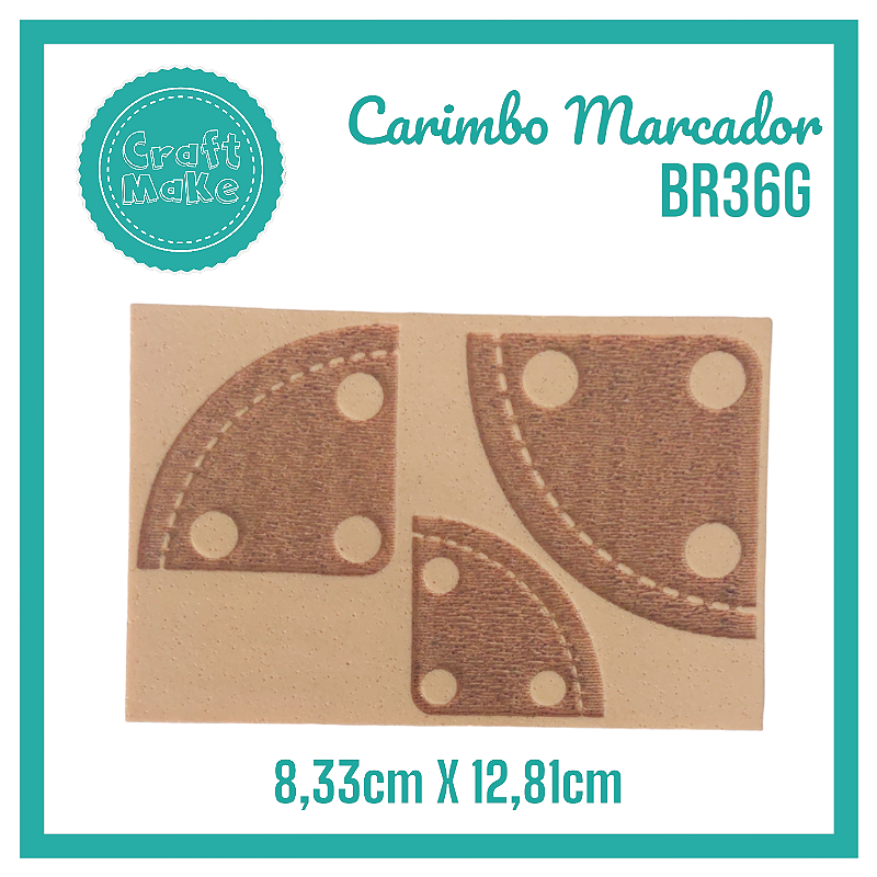 Carimbo Marcador BR36G - Cantoneira Maletas