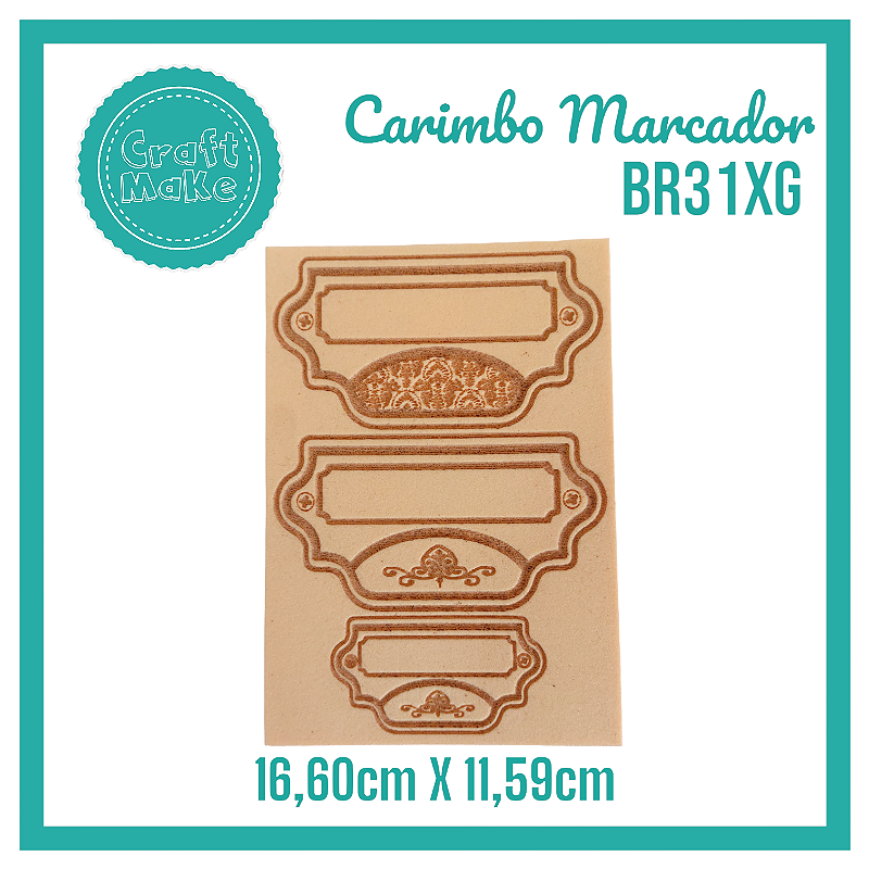 Carimbo Marcador BR31XG - Puxador