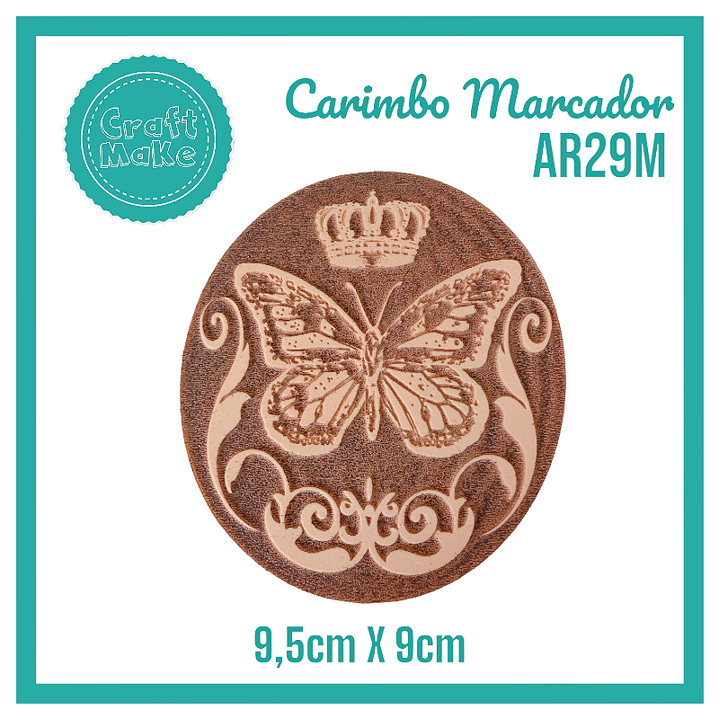 Carimbo Marcador AR29M - Stamping Borboleta