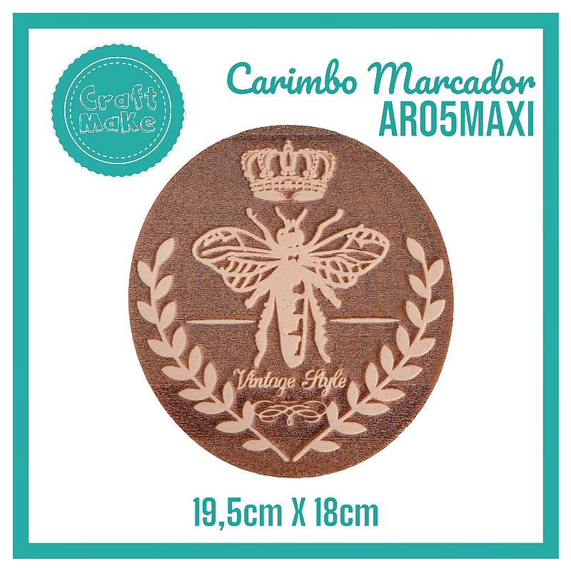 Carimbo Marcador AR05MAXI - Stamping Inseto