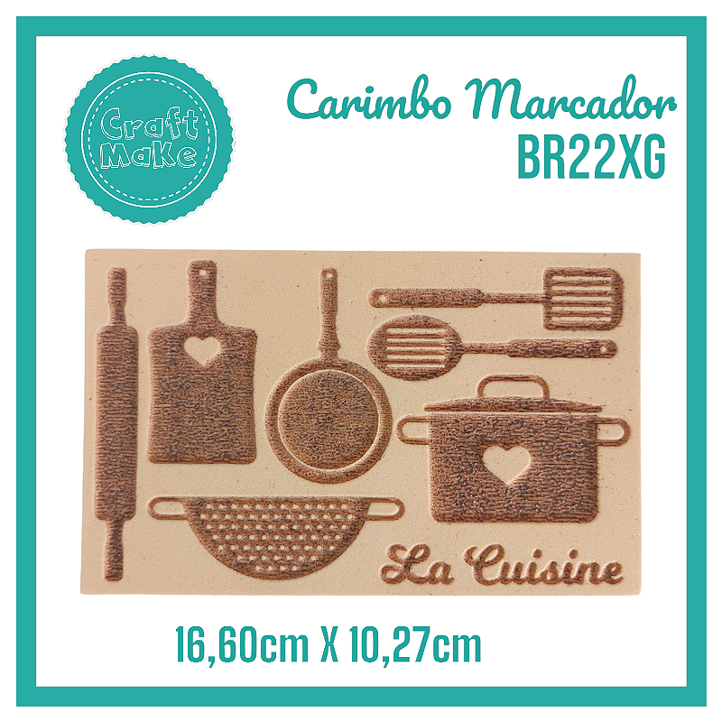 Carimbo Marcador BR22XG - La Cuisine