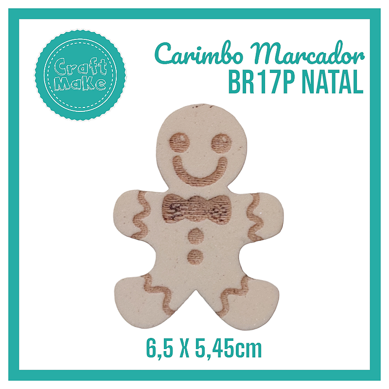 Carimbo Marcador BR17P Natal - Ginger