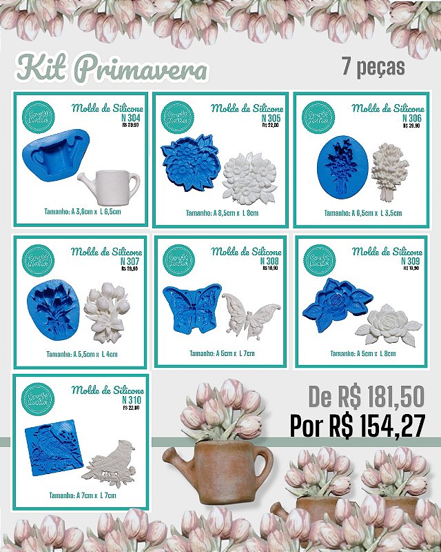 Kit Primavera - 7 itens