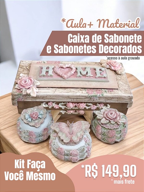 Kit Caixa e Sabonete