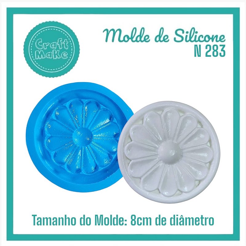 Molde de Silicone 283 - Tampa Tóquio