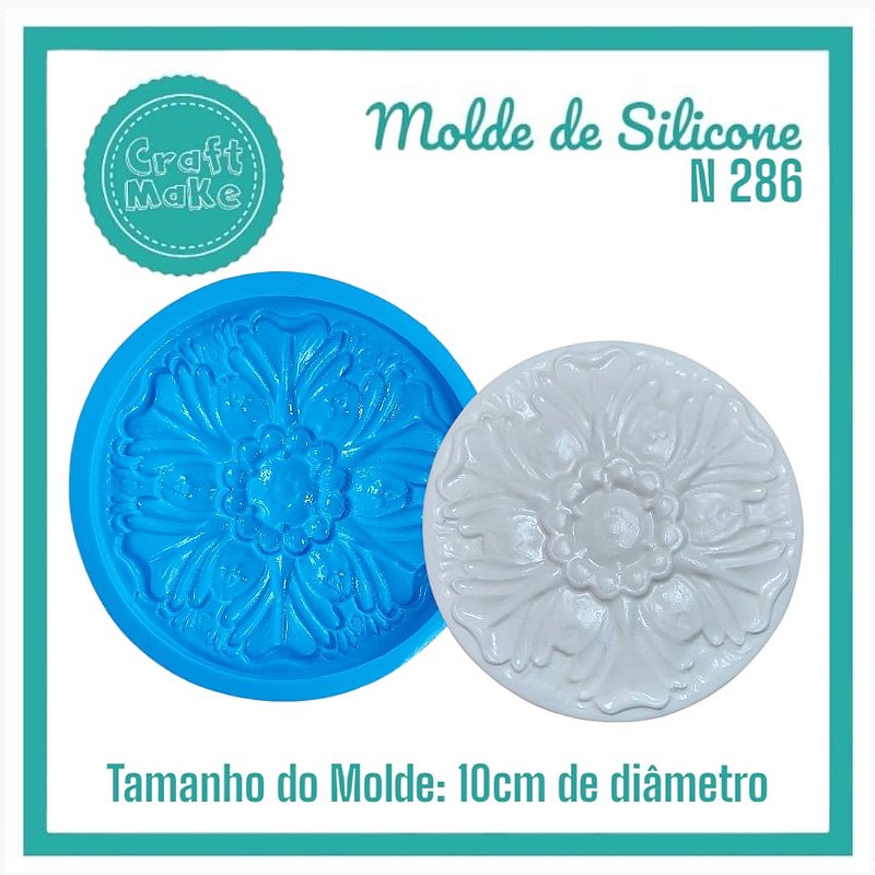 Molde de Silicone 286 - Tampa Paris