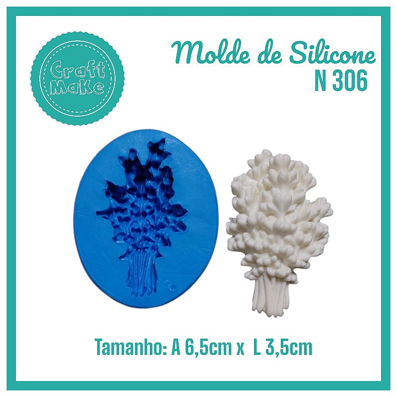 Molde de Silicone 306 - Lavanda