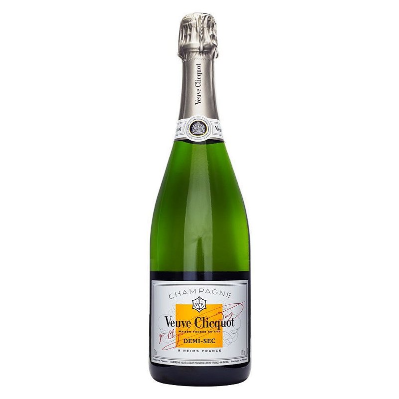 Veuve Clicquot Demi-Sec 750ml 2本セット CHAMPAGNE FRANCESA VEUVE CLICQUOT DEMI SEC 750 ML - A. Silva Junior