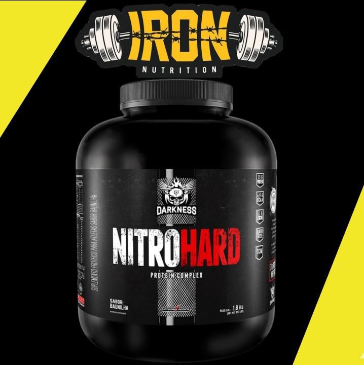 Nitro Hard - 1.8kg - Baunilha - Iron Nutrition Brasil