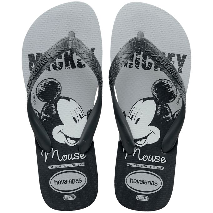 Chinelo havaianas masculino mickey Clearance