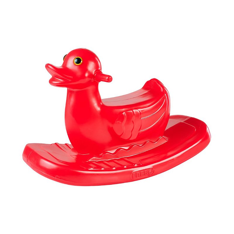 Gangorra Infantil Patinho Individual Freso em Plástico para 1 a 3 Anos ...