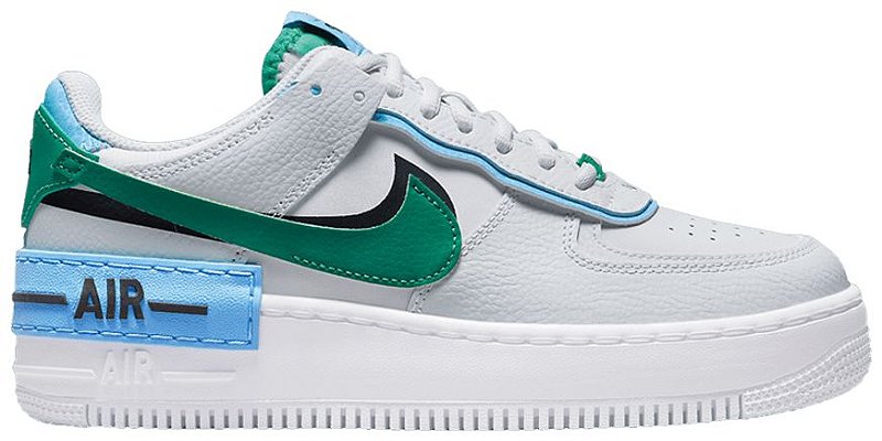 TÊNIS NIKE AIR FORCE 1 SHADOW ' PHOTON DUST MALACHITE ' - Quem