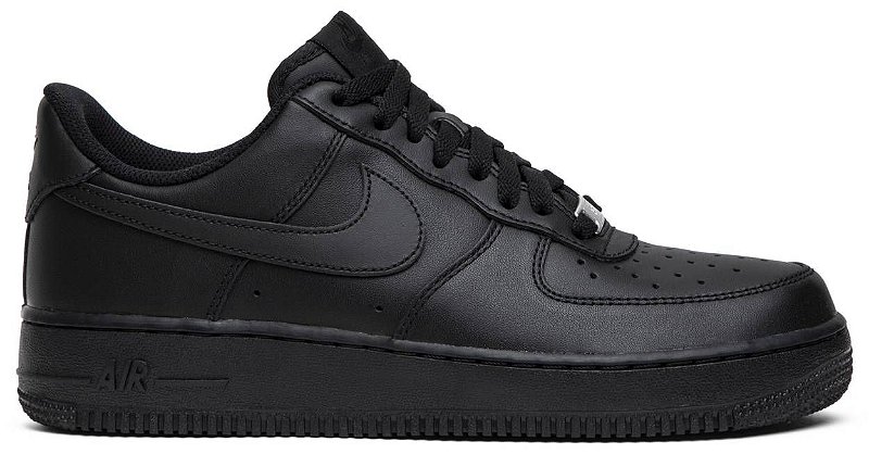 T NIS NIKE AIR FORCE 1 07 BLACK Os melhores T nis est o aqui