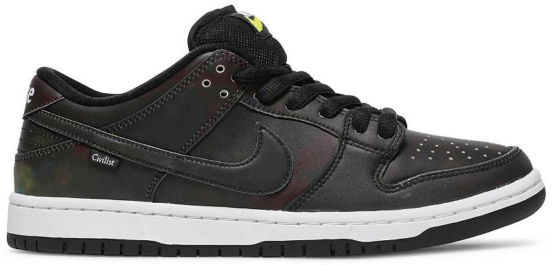 TÃNIS NIKE SB DUNK LOW PRO QS X CIVILIST ' THERMOGRAPHY ' - Os melhores Tênis estão aqui