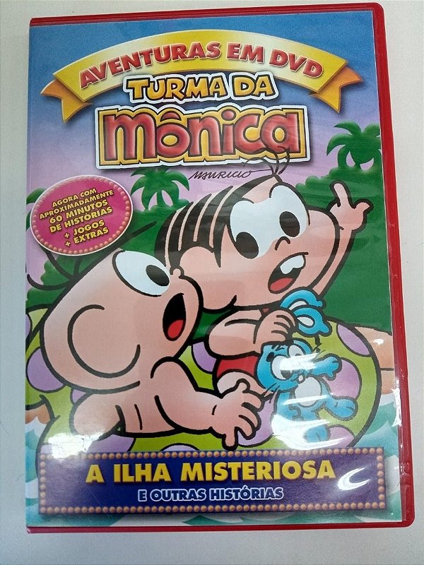Dvd Turma da Monica - a Ilha Misteriosa Editora Paramount [usado