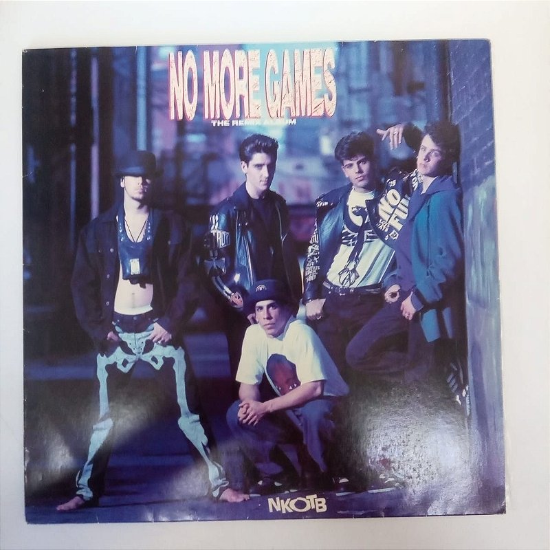 Disco de Vinil New Kids On The Block - no More Games: The Remix