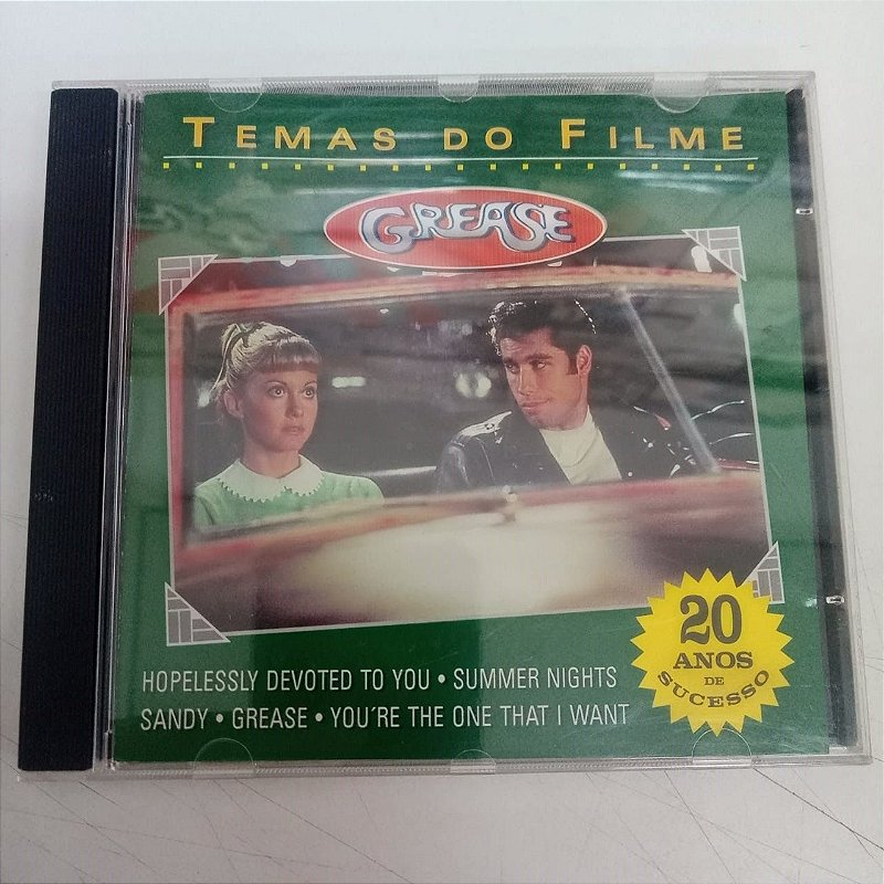 Cd Grease - Trilha Sonora Original Interprete Grease [usado] - Sebo ...