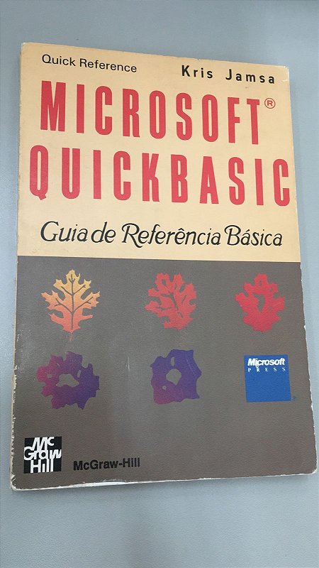 Livro Guia de Referência Básica - Microsoft Quickbasic Autor Jamsa ...