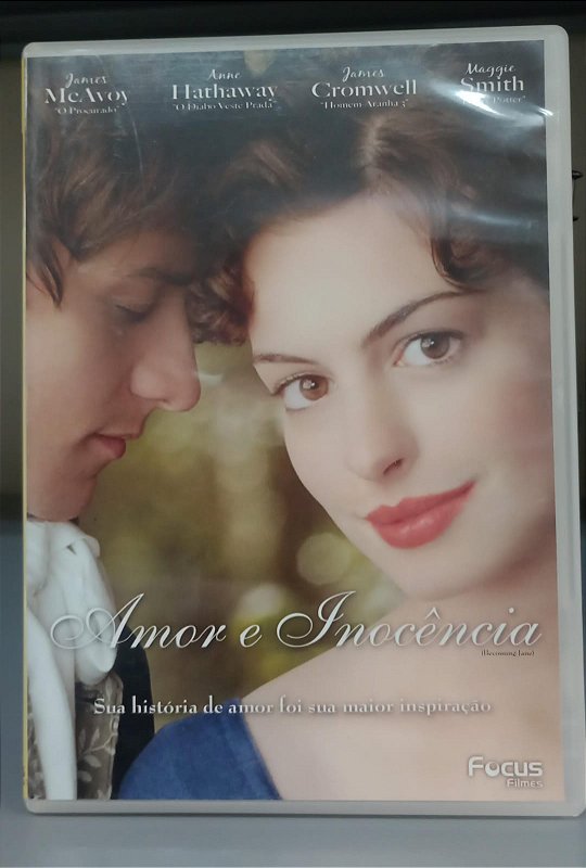 Dvd Amor e Inocência Editora Julian Jarrold [usado] - Sebo Espaço Literário