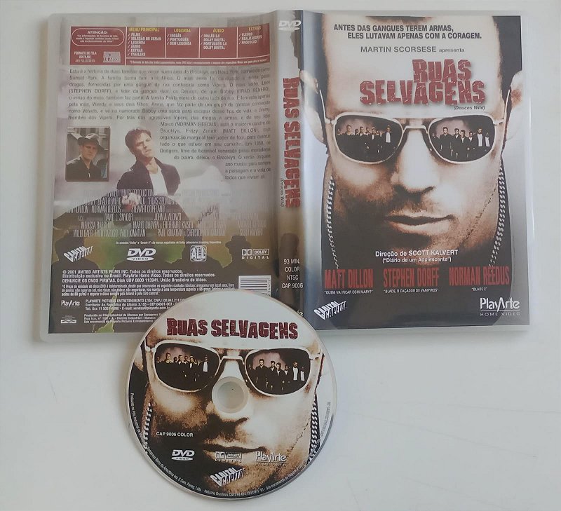 Dvd Ruas Selvagens Editora Scott Kalbert [usado] - Sebo Espaço Literário