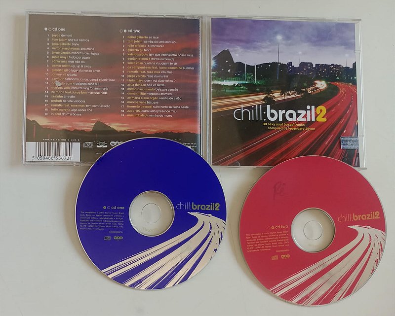 Cd Chill Brazil 2 [coletânea 2 Cds] Interprete Vários Artistas (2003 ...
