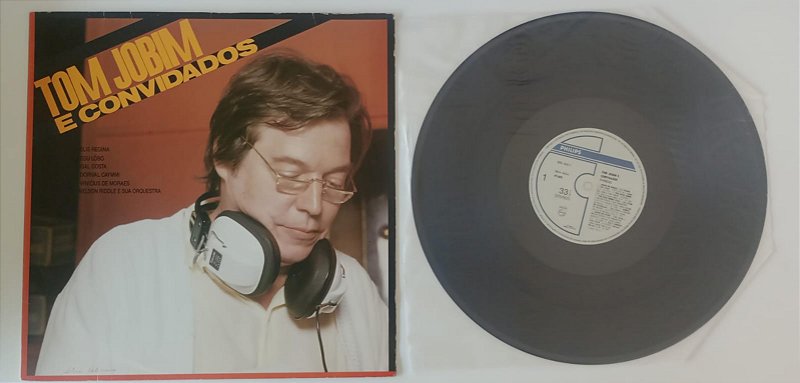 Disco de Vinil Tom Jobim e Convidados [lp 1985] Interprete Tom Jobim ...