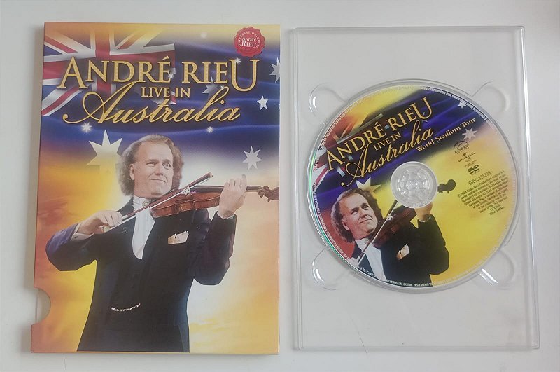 Dvd André Rieu - Live In Australia Editora [seminovo] - Sebo Espaço ...
