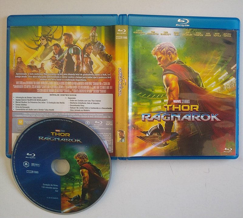 Dvd Thor - Ragnarok [blu-ray] Editora (2018) [usado] - Sebo Espaço ...
