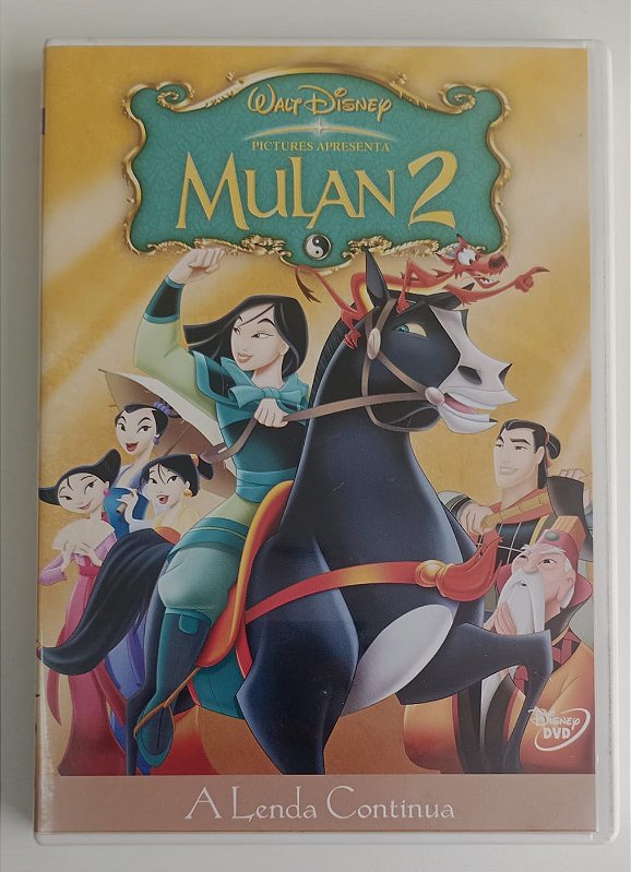 Dvd Mulan 2 Disney Editora [usado] - Sebo Espaço Literário
