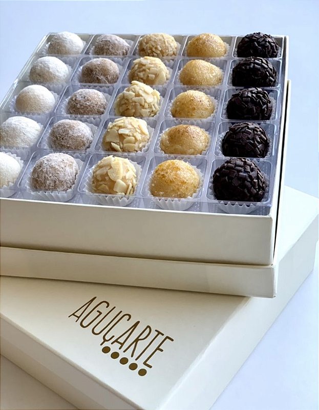 Caixa de Brigadeiros Gourmet - Um presente para os sentidos.