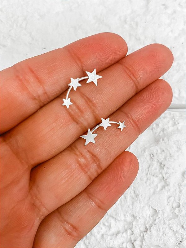 Brinco earcuff estrela