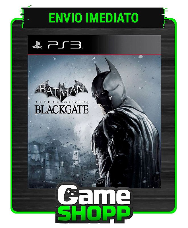 Batman: Arkham Origins Blackgate - Ps3 - Midia Digital - GameShopp