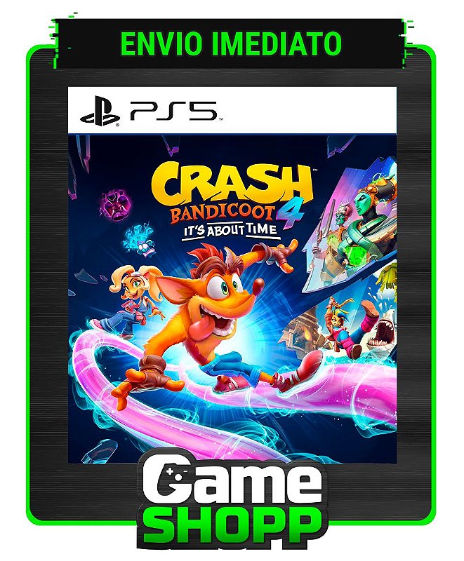 Crash Bandicoot 4 It’s About Time Ps5 Digital Edição Padrão