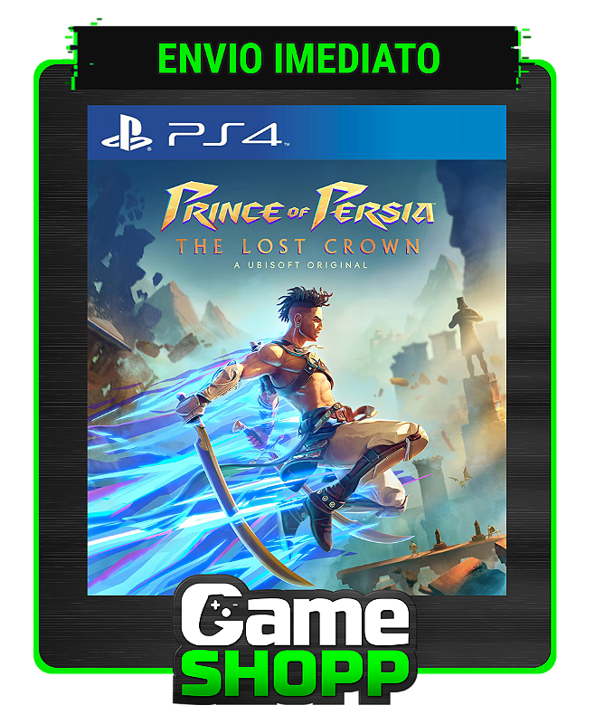 Prince of Persia The Lost Crown PS4, Juegos Digitales Brasil