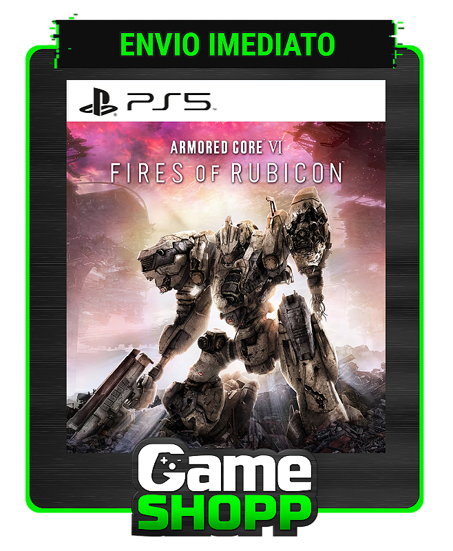 Armored Core 6 Fires of Rubicon Digital PS5 Edição Padrão