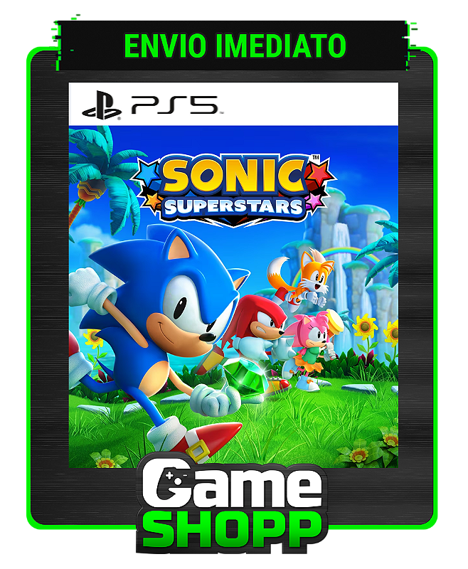 Sonic Superstars - PS5  Pré-Venda - Mídia Física - Shock Games