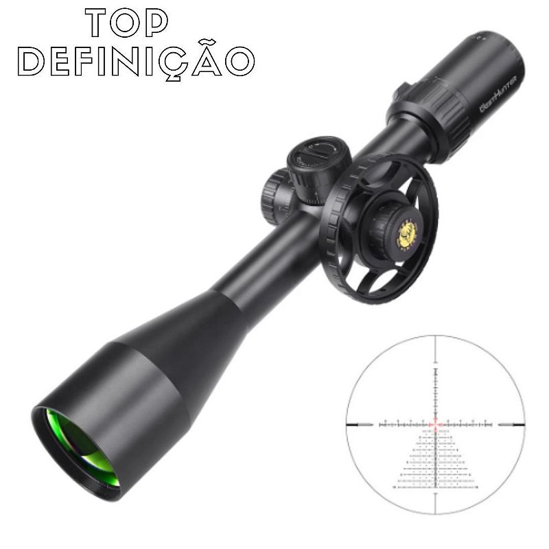 WestHunter Óptica HD-N 6-24×50 FFP Riflescope, tubo de 1.181 in prier