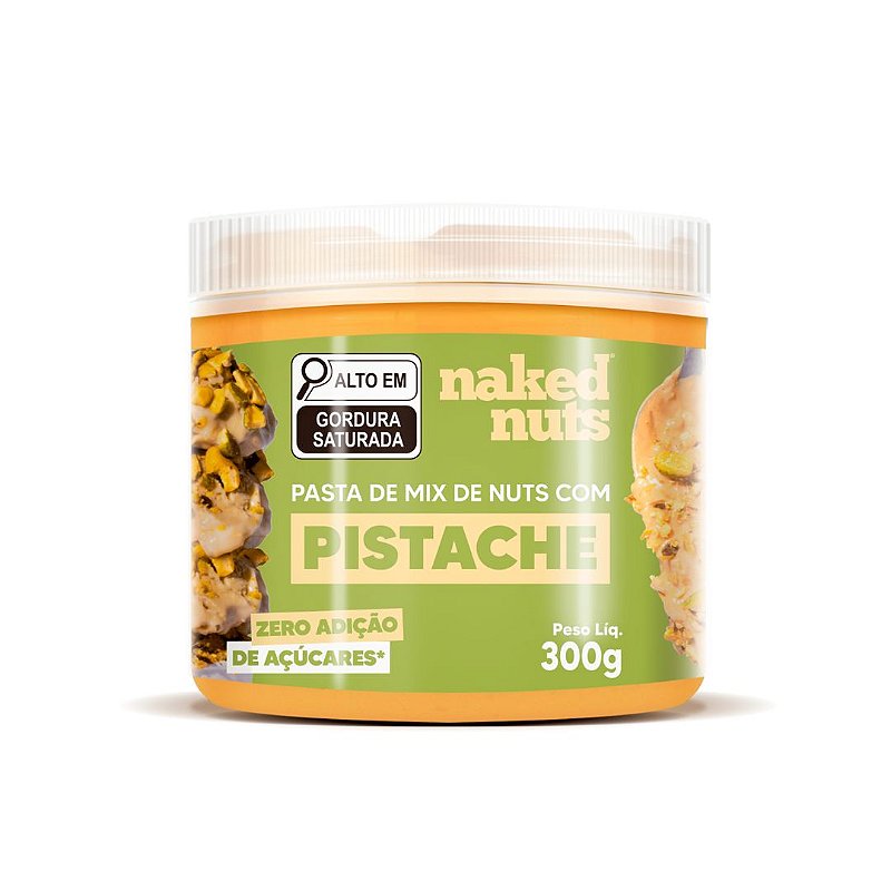 Pasta De Mix De Nuts Com Pistache Zero A Car Naked Nuts G Meu Mercado Fit