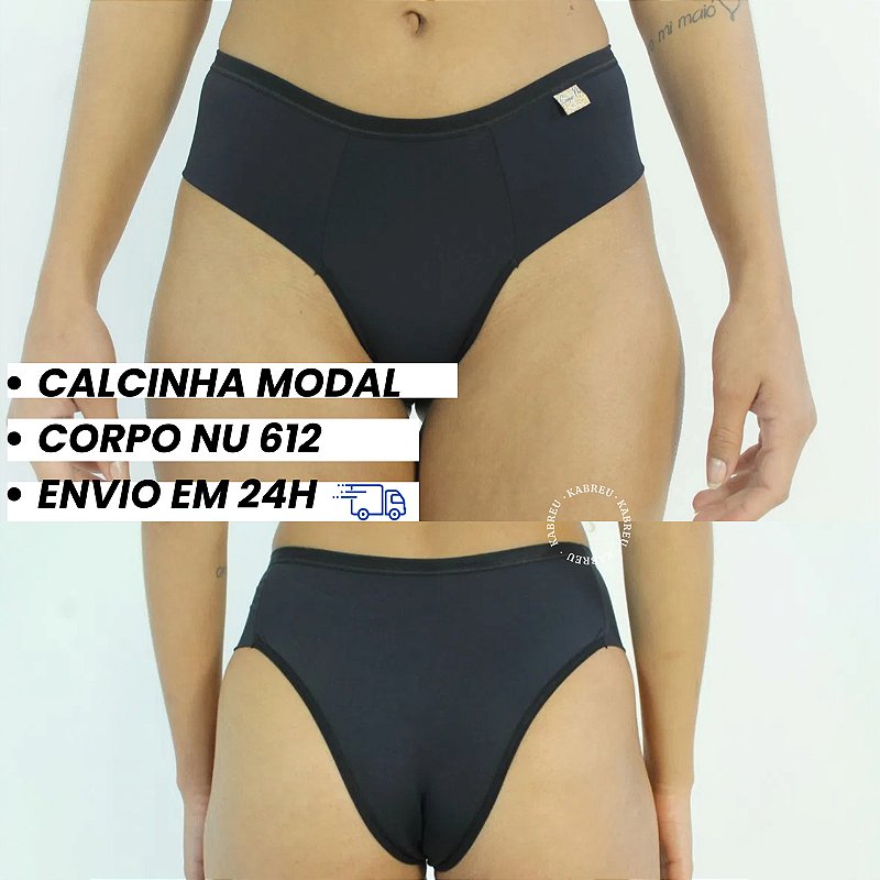 Calcinha modal Calcinha de Modal Calcinha Corpo Nu 612