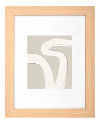 Quadro B - MDF e Vidro