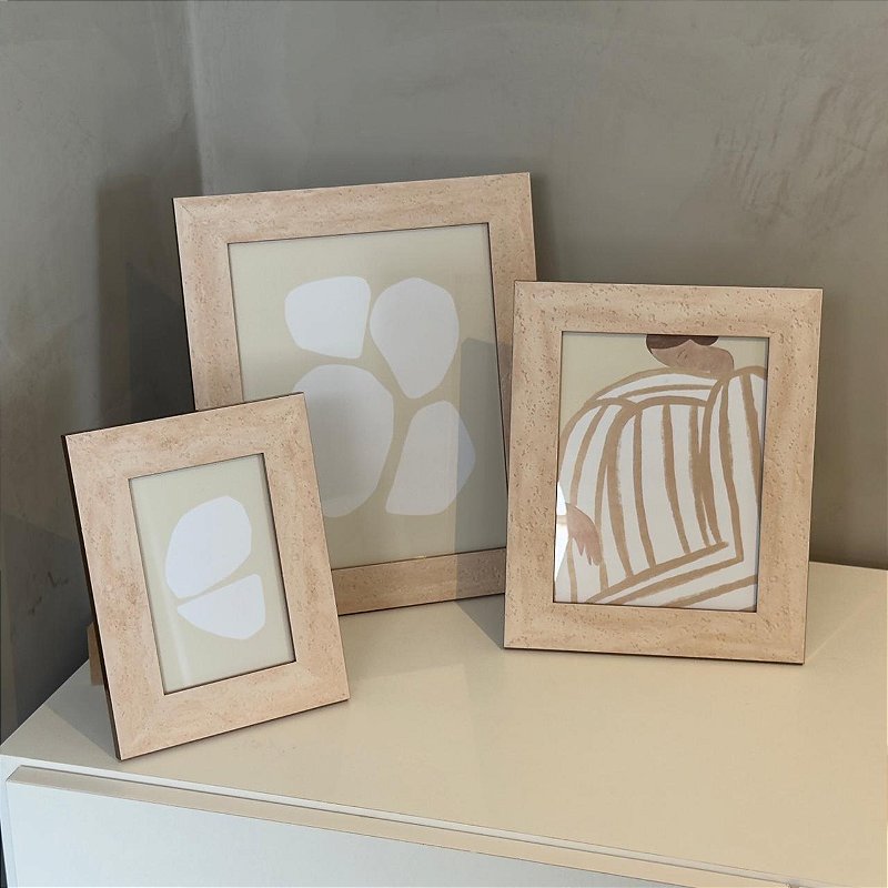 Porta Retrato Travertino